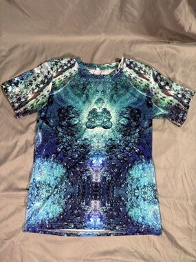Psychedelic Kaleidoscope Festival T-Shirt – Small – Rave / EDM / Trippy Graphic